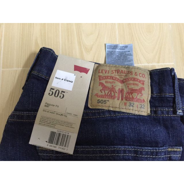 Quần Jean Levis 505 Chính Hãng.