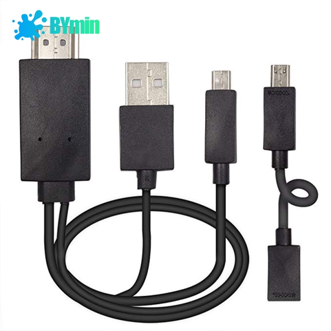 Bộ chuyển đổi 5 pin & 11 Pin Micro USB MHL to HDMI 1080P HD TV cho điện thoại Android