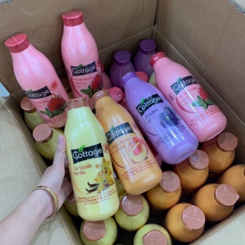 🍀🍀Sữa tắm Cottage pháp 750ml 🍀🍀🍀