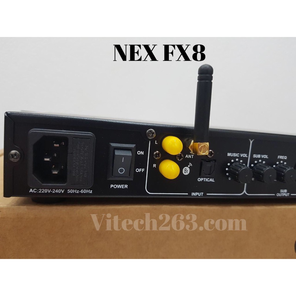Vang Cơ NEX FX8, Có Cổng Quang-Bluetooth, Hàng Chuẩn Main Xịn 100%