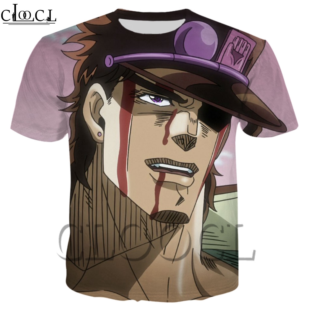 Áo thun in 3D CLOOCL Fashion JoJo's Bizarre Adventure cho nam