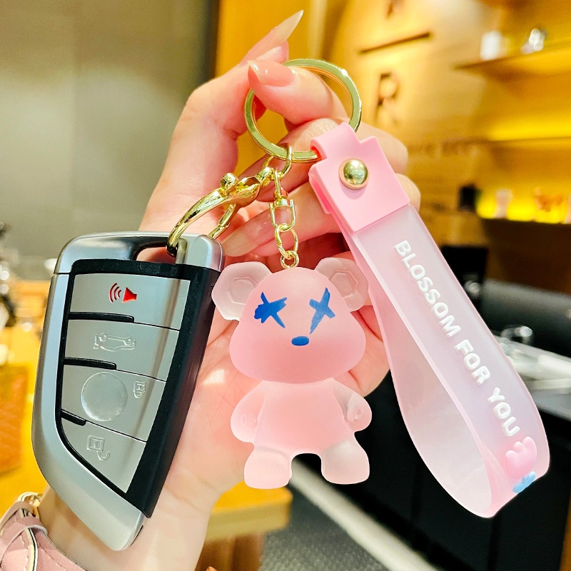 Móc Chìa Khóa Hình Chú Gấu Dễ Thương