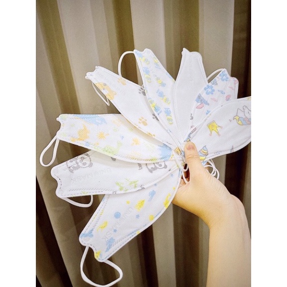 Combo Khẩu Trang KF94 Uni Mask Trẻ Em 50 cái