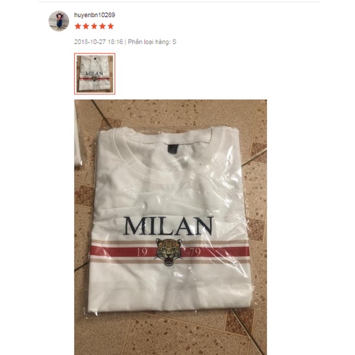 Áo Thun Nữ Tay Lỡ Milano đơn giản