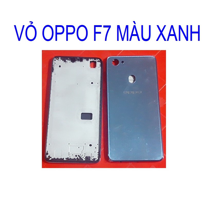 VỎ OPPO F7 MÀU XANH