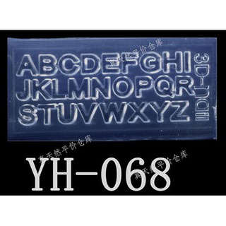 Khuôn mini trang trí keycap hình chữ cái