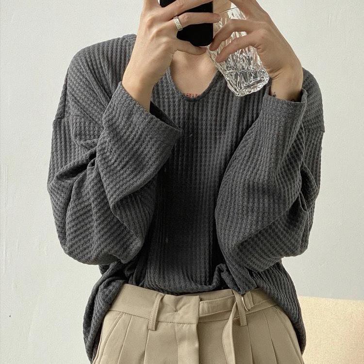 J & N Áo thun dáng rộng vải lụa lạnh mỏng thời trang mùa hè cho nam | BigBuy360 - bigbuy360.vn