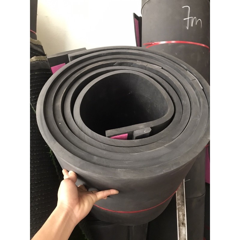 Quây cót sới cao su dài 7m dày 2cm đúc tặng 1 đôi bịt mỏ