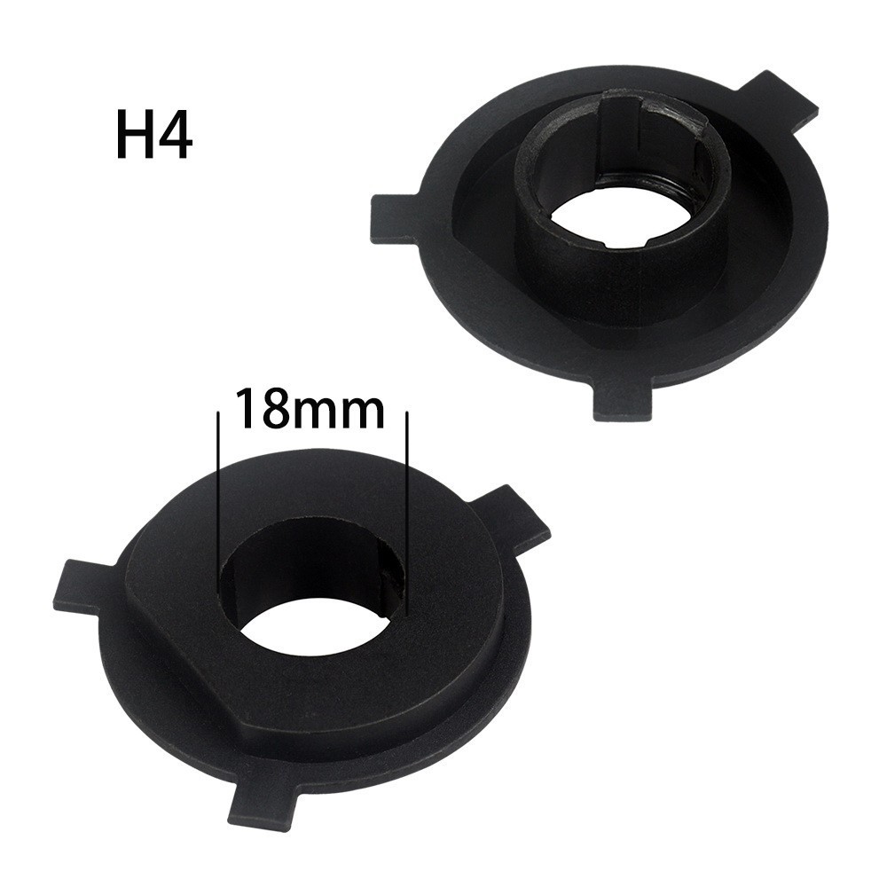 Đế giữ bộ chuyển đổi đèn pha ô tô 2 cái LED cho ổ cắm đèn pha H4 H1 H11 H3 HB3 HB4 9005 9006 H7
