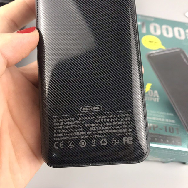 Sạc Dự Phòng Chính Hãng WK 10000 - 20000 mah