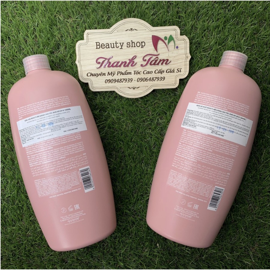 Kem xả khô Moisture dành cho tóc khô xơ Semi Dilino Nutritive Leave-In Conditioner Alfaparf 1000ml