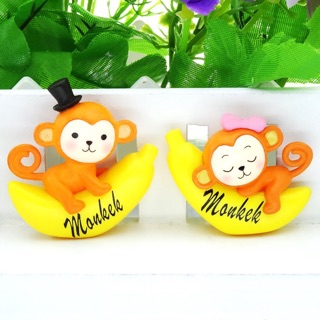 Móc khoá đôi khỉ con.