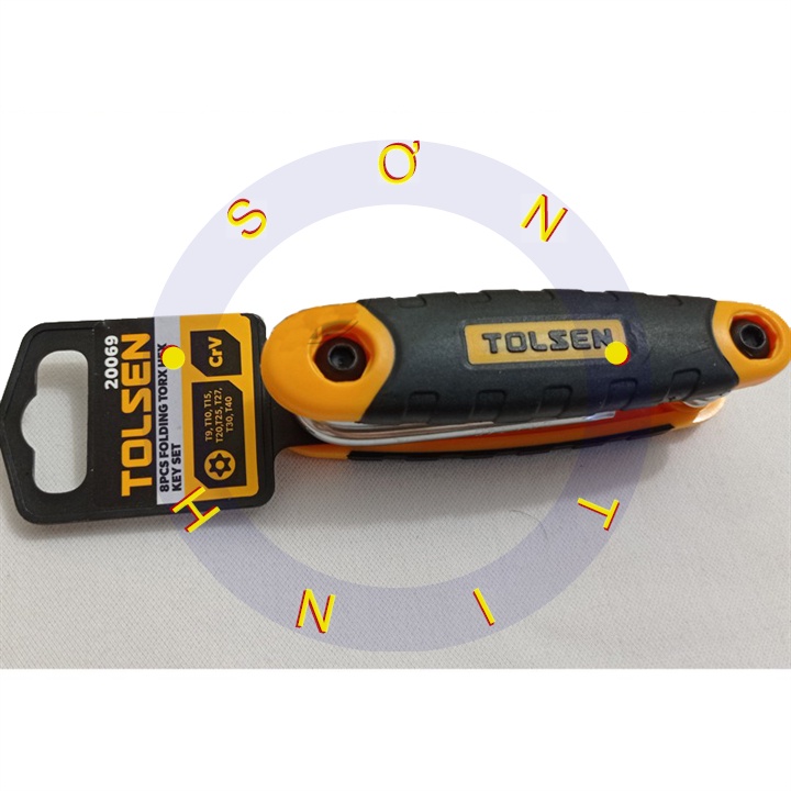 20069 lục giác bộ đầu bông 8 cây tolsen