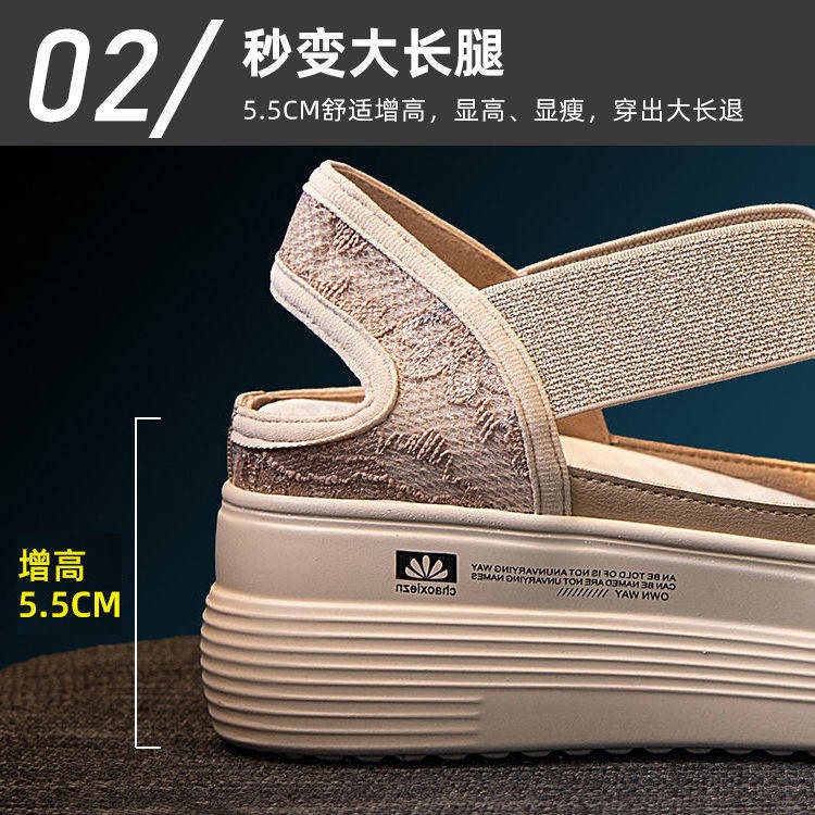 Dép xăng đan Giày Thể Thao Đế Dày Thiết Kế Mới Thoáng Khí Năng Động Thời Trang