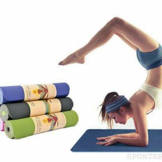 Thảm yoga cao cấp tpe 2 lớp hàng loại 1