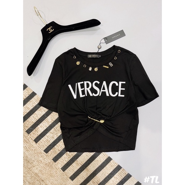 Áo thun crotop versace siêu cấp kèm kim băng