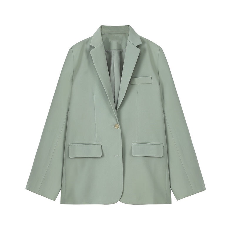 ÁO BLAZER CHO NỮ MÀU XANH PASTEL SANG TRỌNG THANH LỊCH