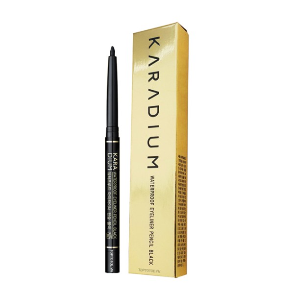 Kẻ Mắt Karadium Eyeliner Waterproof Pencil Black