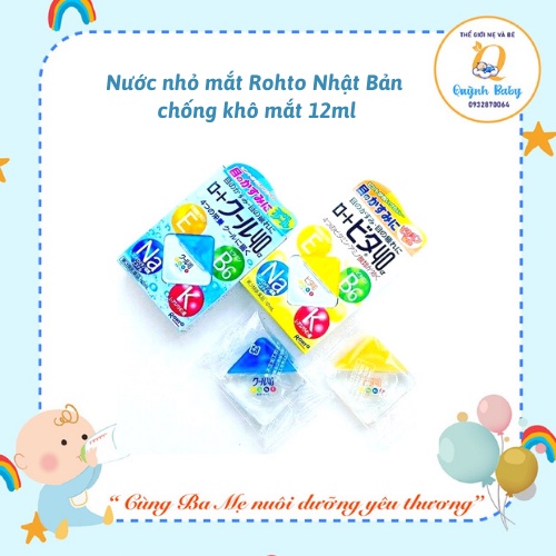 Nhỏ mắt Rhoto Nhật 12ml