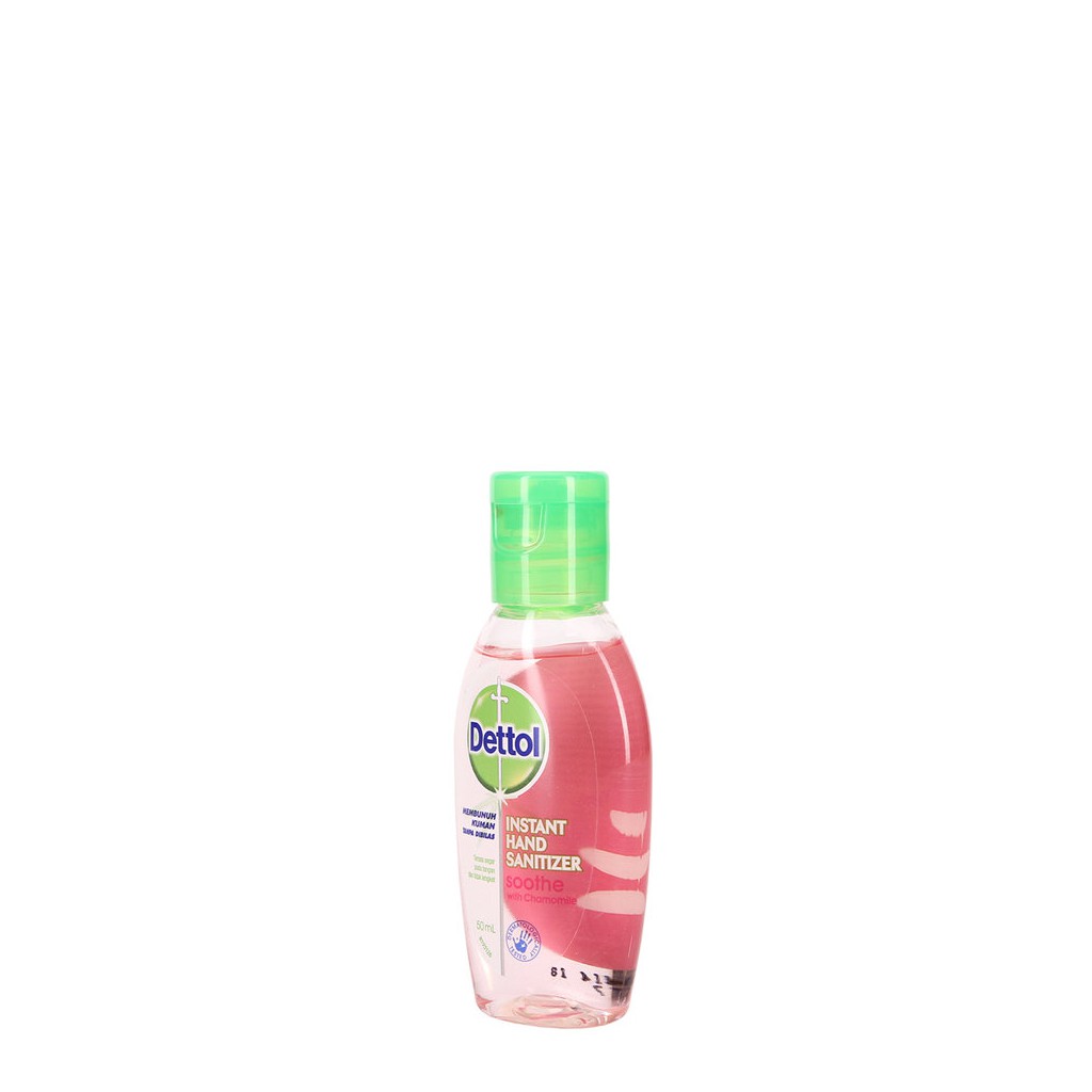 Nước Rửa Tay Khô Diệt Khuẩn 99,9% Dettol Nga Lọ 50ml (Hồng)