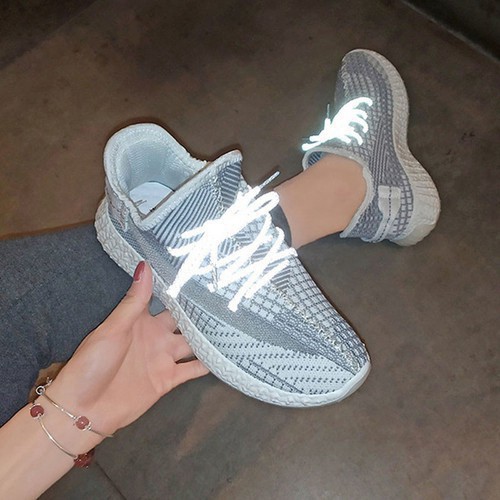 Dây Giày Phản Quang Bản Dẹp Yeezy [Dây Dẹt Bản Siêu Hot] - 1 Đôi DGPG03 nk032