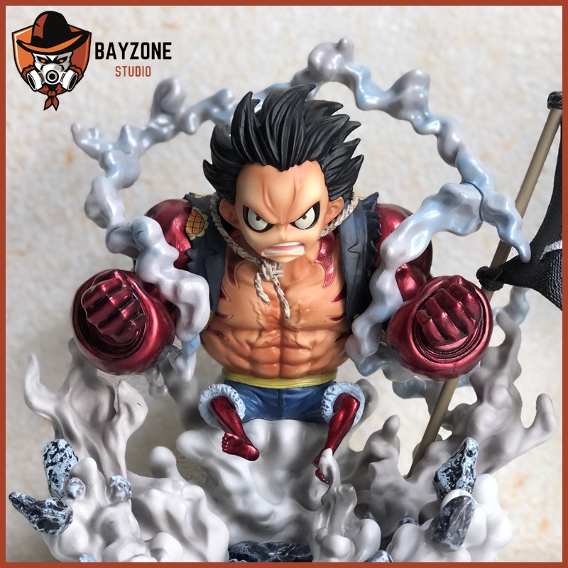 Mô hình mũ rơm luffy gear 4  hàng mới siêu đẹp