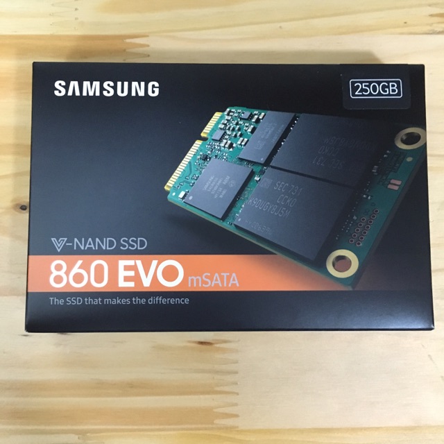 SSD mSATA Samsung 860 Evo 250GB/500GB