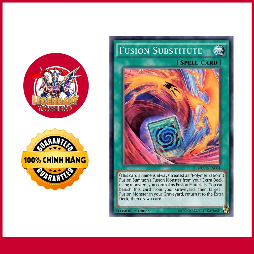 [EN-JP][Thẻ Bài Yugioh Chính Hãng] Fusion Substitute