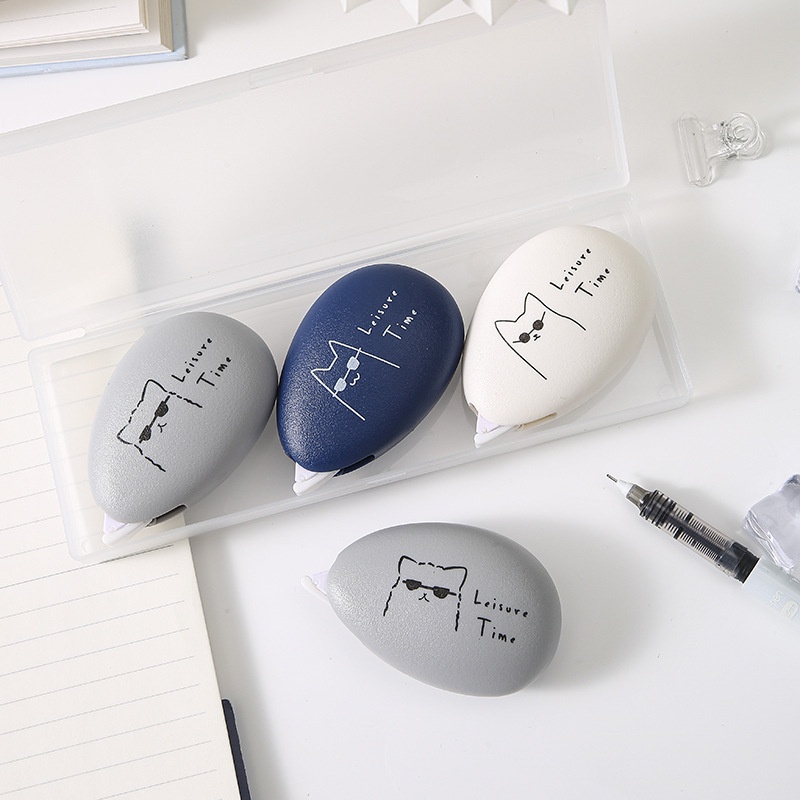 Cuộn Băng Keo Hai Mặt 8m Họa Tiết Hoạt Hình Dễ Thương Dán Trang Trí Sổ Tay/Sổ Tay