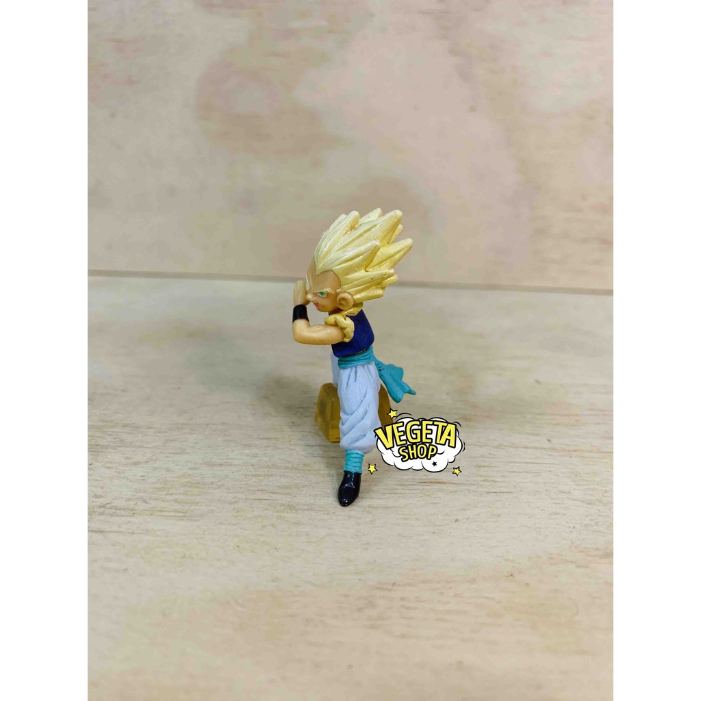 Mô hình Dragon Ball - Gotenks SSJ - HG Gashapon DragonBall Z 18 - Chính hãng Bandai - Cao 4,5cm