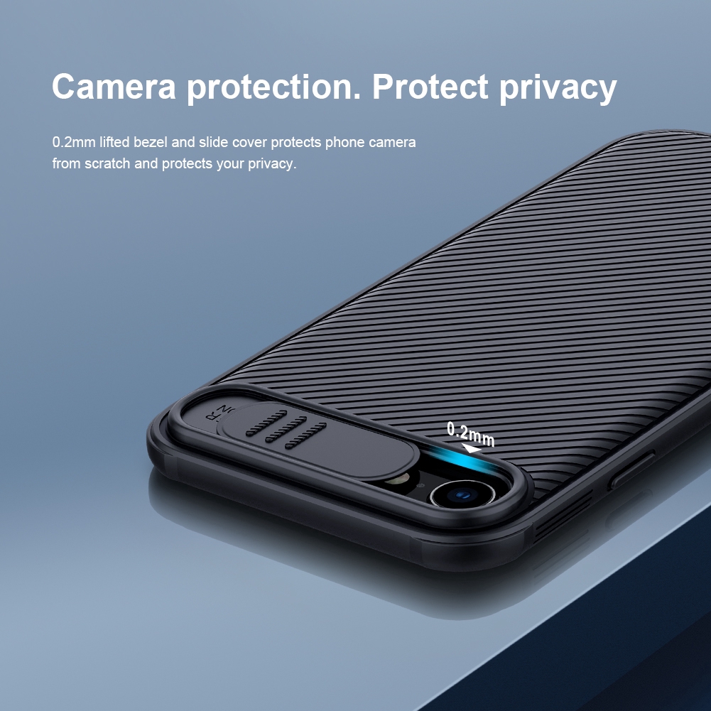 Ốp điện thoại NILLKIN viền TPU mềm mặt nhám thích hợp cho Apple Iphone se 2020 2022 8 7