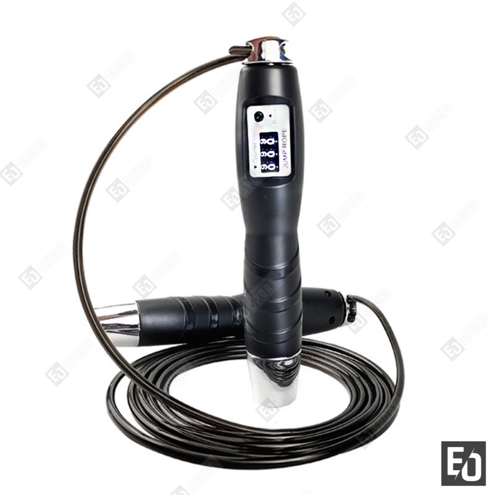 Dây Nhảy Thể Lực Đếm Số Vòng , Lõi Thép Đàn Hồi Dài 2,9m ,Giảm Cân,Tăng Thể Lực - EO.sportDZ