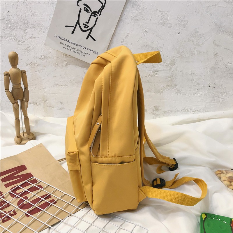 Ba lô Prettyzys kích thước 15.6 inch thời trang Hàn Quốc cho nữ