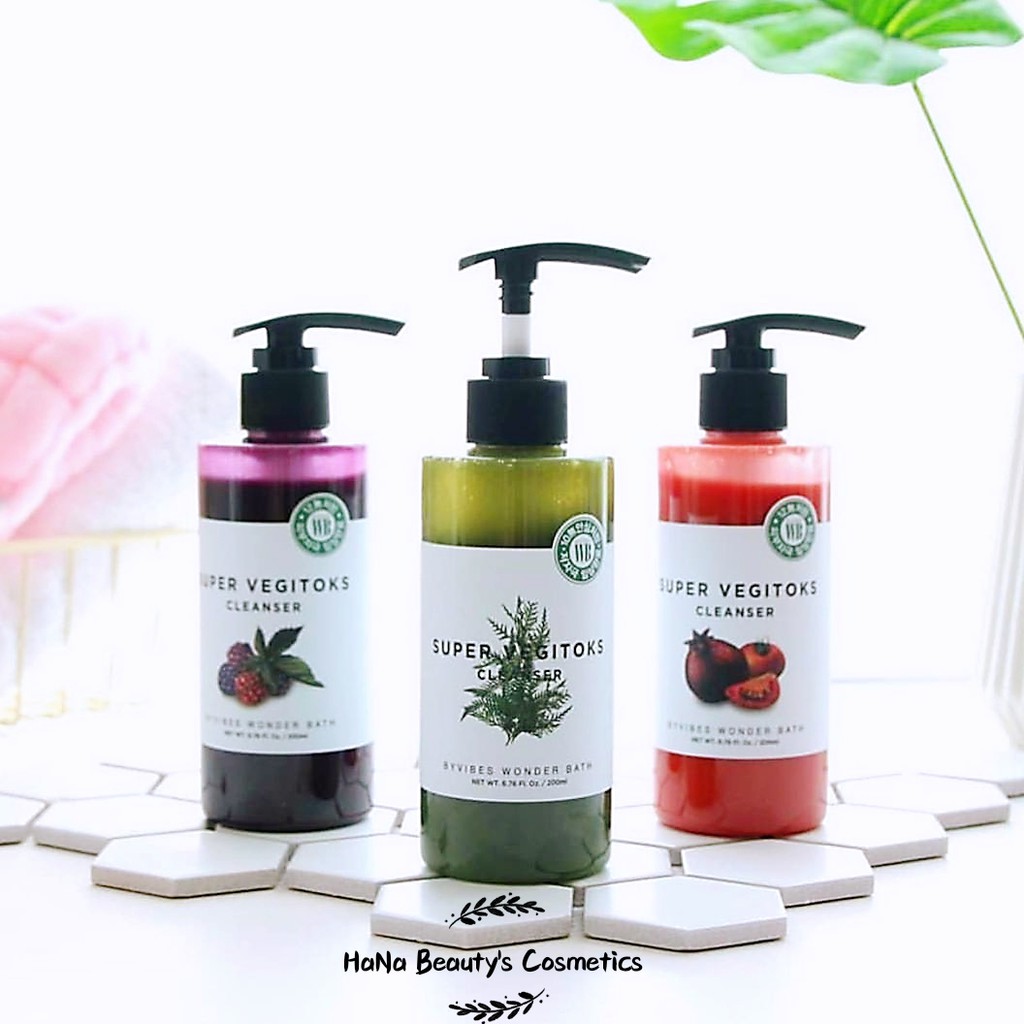 [Hot New 2019] - Sữa Rửa Mặt Thải Độc,Tẩy Trang Rau Củ Super Vegitoks Cleanser