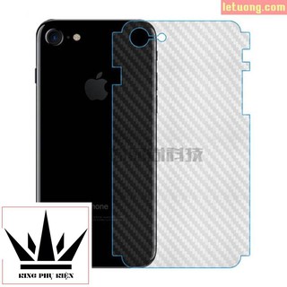 [SOJU10K GIẢM NGAY 10K] Miếng dán vân chống xước CARBON IPHONE 5 5s 6 6s 6plus 6splus 7 7plus 8 8plus ( CACBON)