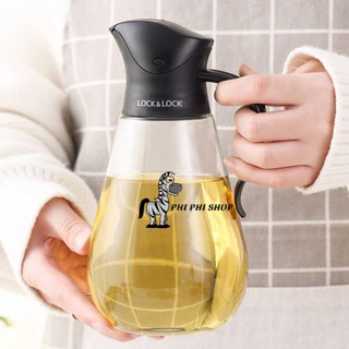Bình dầu tự động mở nắp Lock&Lock 550ml CKO101
