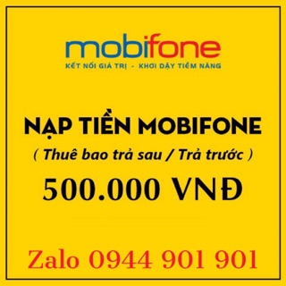 Thẻ MobiFone 500K