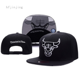 Mũ Lưỡi Trai Thêu Logo Chicago Bulls Thời Trang