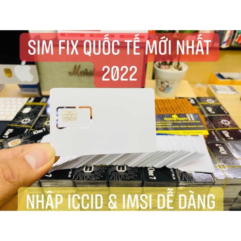 Sim ghép thần thánh HSIM ĐEN 2022 Thao Tác Nhập ICCID & IMSI dễ dàng tiện lợi