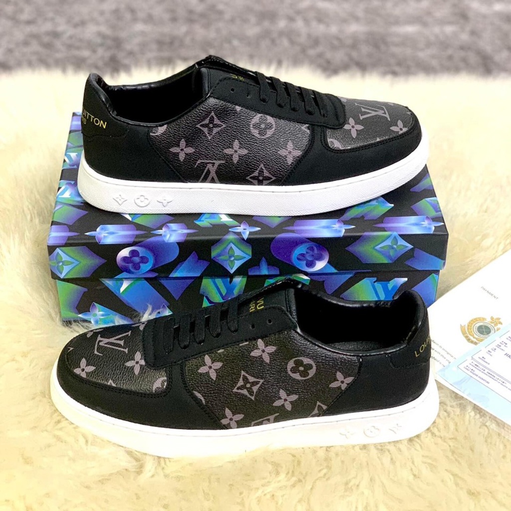 Giày nam cao cấp LV,giày sneakers,giày thể thao nam cực hót,form chuẩn,dễ phối đồ,lịch sự trẻ trung phù hợp đi hàng ngày