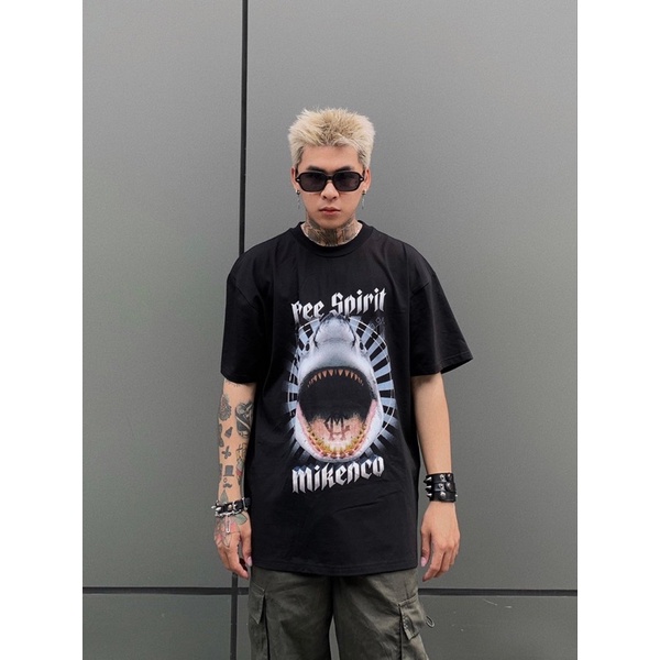 Áo phông ngắn tay MIKENCO unisex FREE SPIRIT