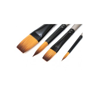 Bộ 4 Cây Cọ Vẽ Màu Acrylic Mẫu 2 BMHS0014- COLORMATE