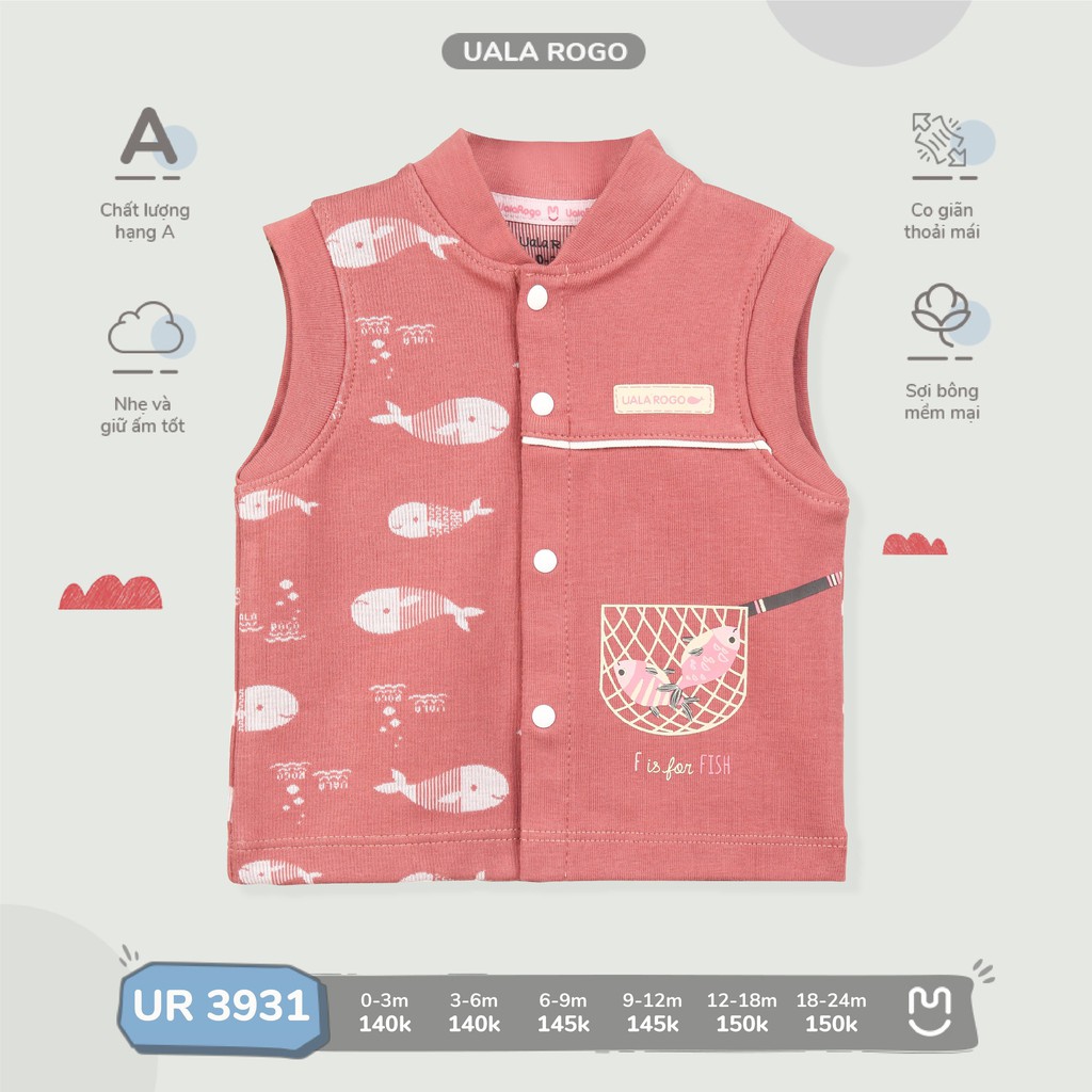 Áo Gile In Hình UR3931