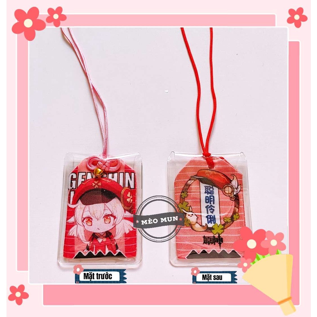 Klee Túi phước may mắn Omamori nhân vật Genshin Impact B1