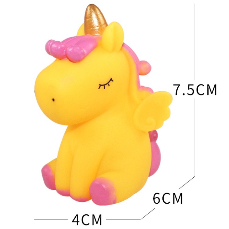 trang trí bánh kem [FREESHIP] ngựa uni sừng siêu dễ thương