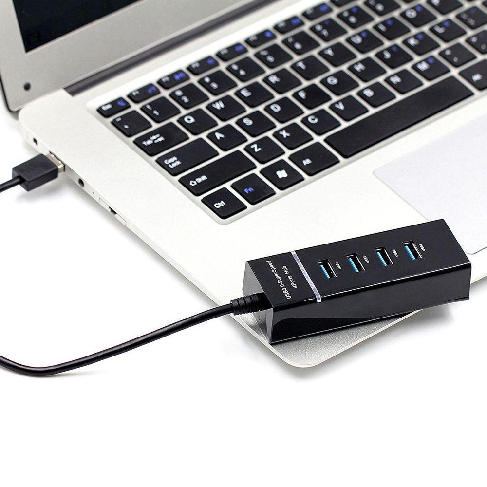Bộ Chia 4 Cổng USB 3.0 Tốc Độ Cao Thông Dụng Cho Máy Tính / Laptop