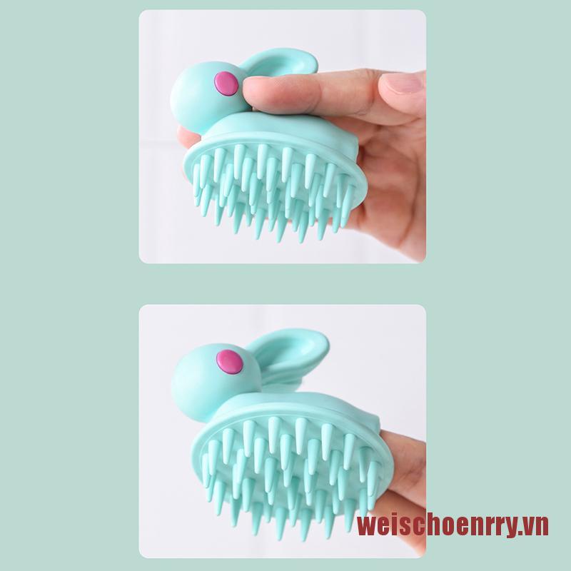 Lược Silicone Massage Da Đầu Và Toàn Thân