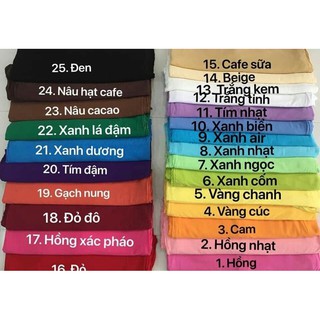 VẢI CARA Thái Lan (nhiều màu)