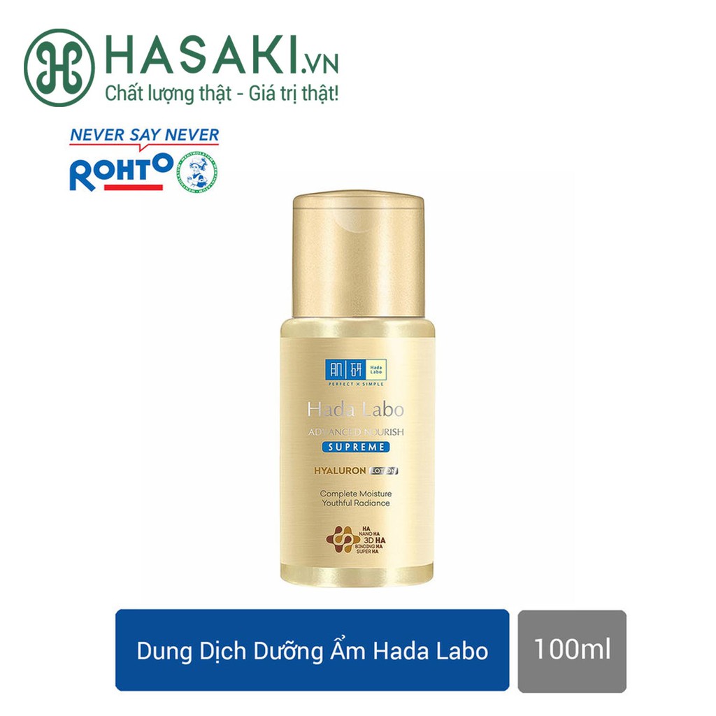 Dung Dịch Dưỡng Ẩm Hada Labo Advanced Nourish Supereme Lotion 100ml