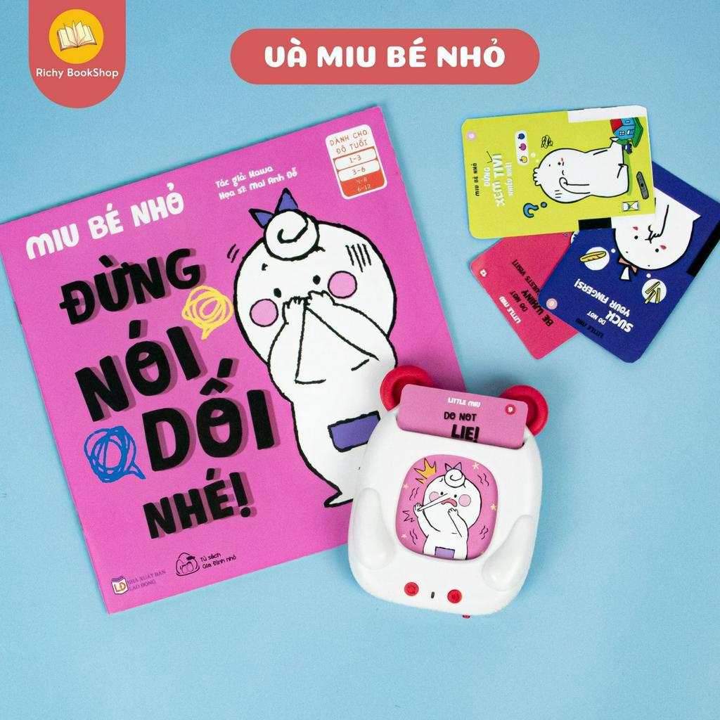 Máy Đọc Truyện Song Ngữ Miu Bé Nhỏ - Richy Bookshop